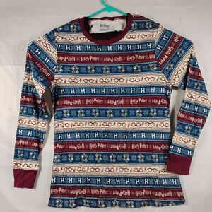Harry Potter All Over Print Long Sleeve Shirt Youth XXL